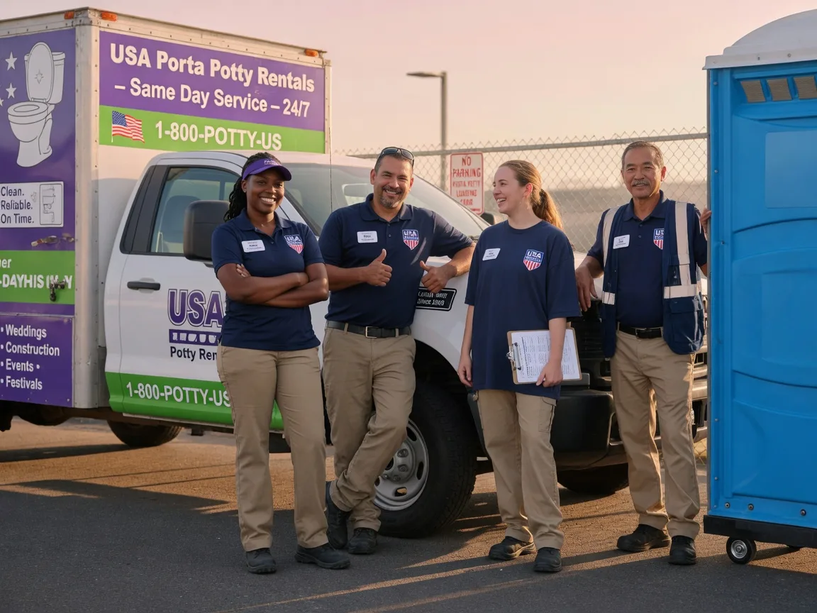 Porta Potty Rental company in Clarissa, MN